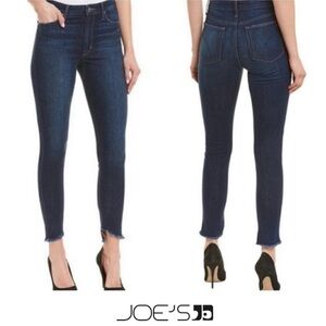 JOE'S Jeans The Blondie Icon Mid Rise Ankle Skinny Denim Size 24 Step Raw Hem